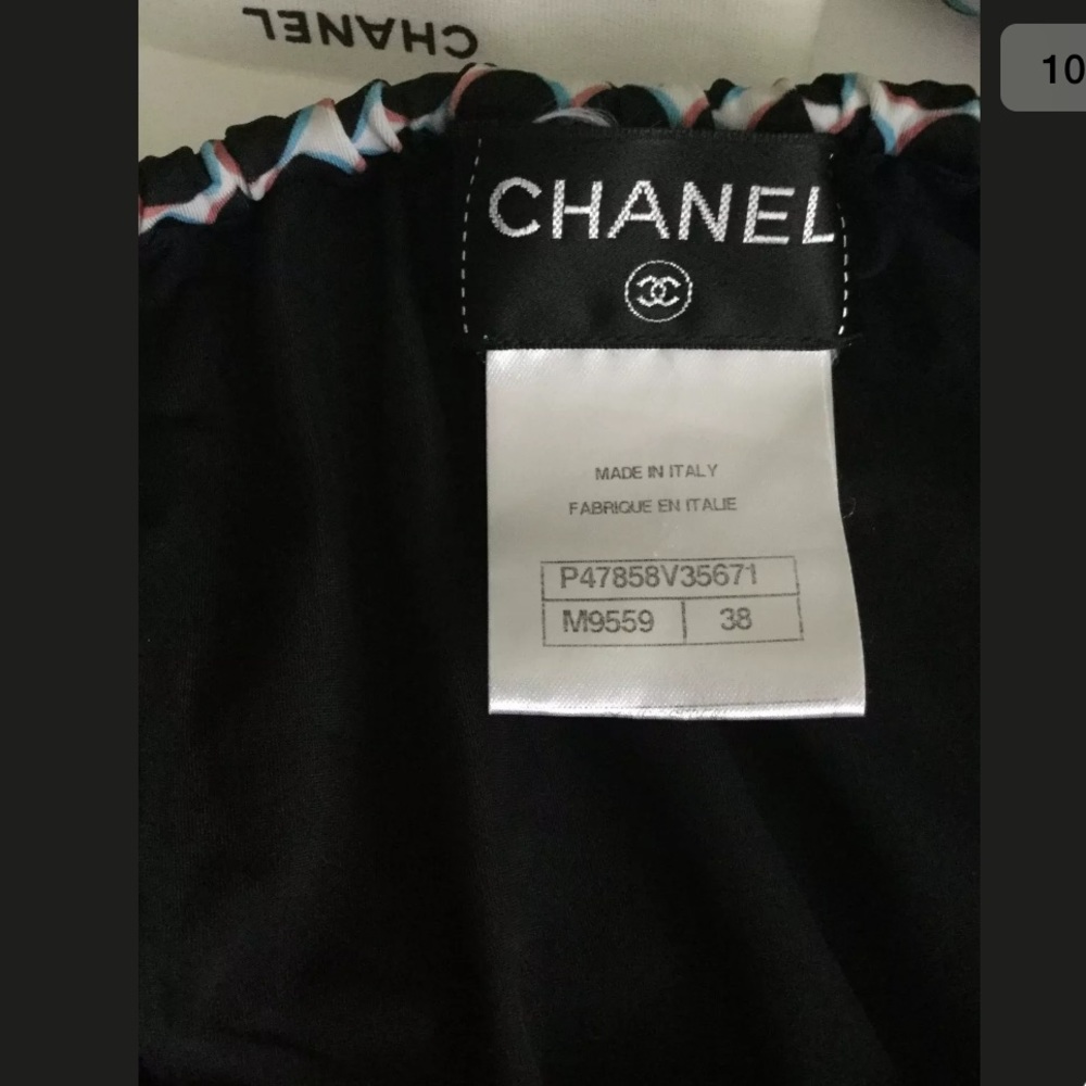 Chanel Bikini Circle Print and CC logo Throughout - Picture 7 of 8